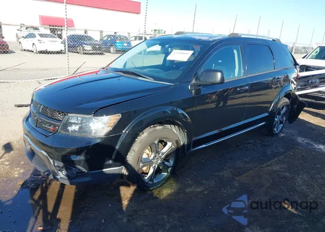 2016 Dodge Journey Crossroad Plus из США, поврежденный, VIN 3C4PDCGG2GT110049